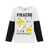 Top Pikachu Gris De Pokémon Skater Clothes