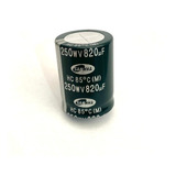 Capacitor Eletrolítico 820uf/250v 85º Snap-in 30x40mm