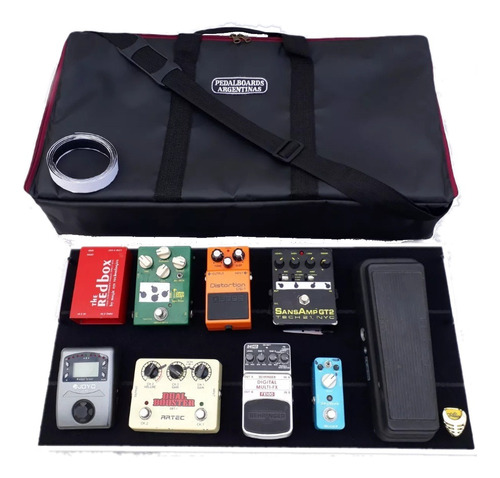 Pedalboards Argentinas Para Pedales De Fx 60x30cm Con Funda