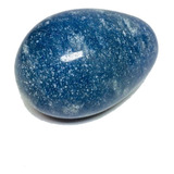 Yoni Egg (ovo Yoni ) Quartzo Azul Sem Furo Pedra Natural
