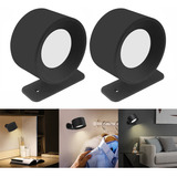 2 Piezas De Luz De Pared Led Recargable Por Usb, Luz De 1