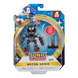 Boneco Newtron Mecha Sonic 6cm Sunny 4222