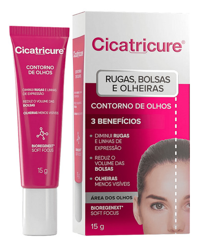 Cicatricure Contorno De Olhos Blur E Filler 15g