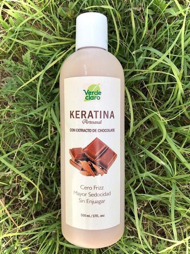 Keratina Chocolate (verde Claro) Producto Orgánico