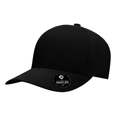 Gorra Lisa Boller Fitted Invflex Sin Costuras R7715 Color Negro Talla S-m | Meses sin interés