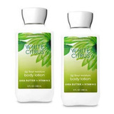 Bath And Body Works - Lote De 2 Lociones De Cítricos Blancos