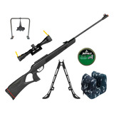 Gamo G-magnum 1250 5.5mm Igt + Luneta 4x32 + Kit Tiro Alvo