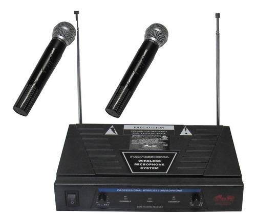 2 Microfonos Gbr Microfono Karaoke Vhf Mano Vincha Corbatero