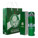 Garrafa Térmica 420ml Squeeze Inquebrável Palmeiras Oficial