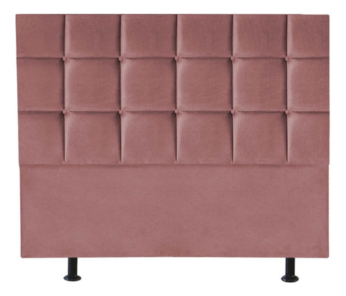 Cabeceira Quarto Luxo Espanha 140cm Corino Pink