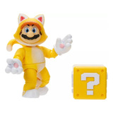 Nintendo Super Mario Bros La Película - Figura Mario Cat