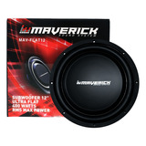 Subwoofer Maverick Ultra Flat 12 Pulgadas 400w Max Power