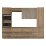 Cozinha Modulada Completa Maxxi 7 Peças (2 Armários + 2 Bal