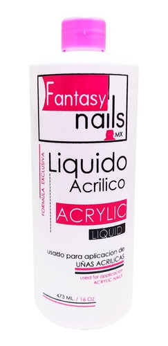 Liquido Acrilico Monomero Uñas Acrilico Fantasy Nails 16 Oz