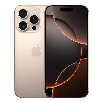Apple iPhone 16 Pro (256 GB) - Titanio del desierto - Excelente (Reacondicionado) | Meses sin interés
