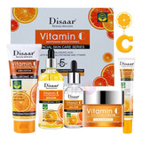 Set Vitamina C Completo Skincare  Hidratante Blanqueadora