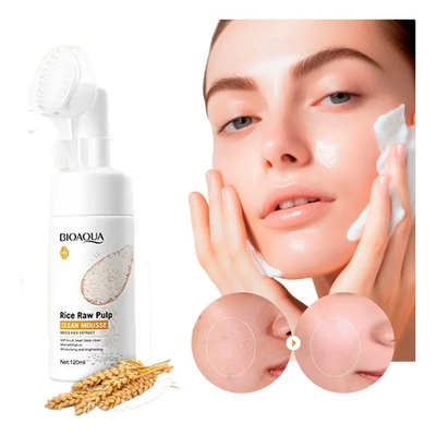 Bioaqua Limpiador Facial Espuma Hidratante y Exfoliante, Piel Normal | MercadoLibre