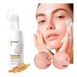 Limpiador Facial Bioaqua Espuma Hidratante Exfoliante Aclara Momento De Aplicación Día/noche Tipo De Piel Normal