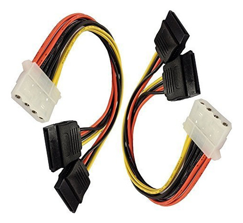 Adaptador Sata A Ide Molex 4 Pin, 2 Unidades - 8.67