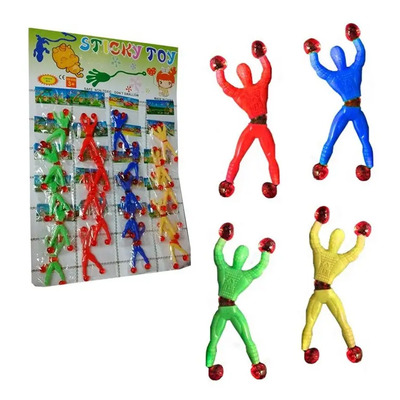 60 Muñeco Pegajoso Economico Piñata Fiesta Premio Bolo Kerme | MercadoLibre