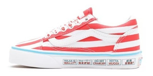 Tenis Vans Donde Esta Wally Where´s Waldo? Intlstrps Caramel