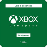 Xbox Game Pass Para Pc 1 Mês -  (apenas Novos Usuarios)