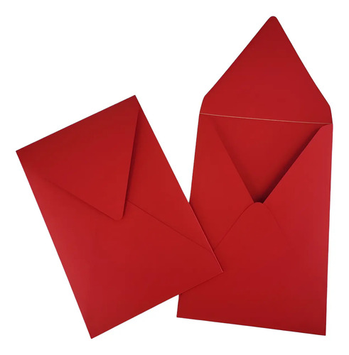 70 Sobres Vertical 14.5x21.5cm Invitaciones Mate 200g Cartu