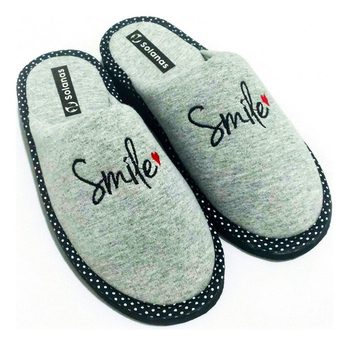 Pantuflas Mujer Solanas Algodon Chinela Suela Eva 149