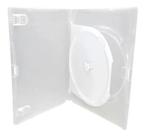 Estojo Capa Box Dvd Sony Amaray Duplo Transparente 25 Unidad