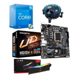 Combo Board H610m Pro Intel Core I5 12400 Ram 16gb Rgb