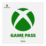Xbox Game Pass Core 6 Meses Código