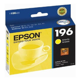 Cartucho De Tinta Epson 196 Amarillo Original