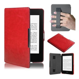 Capa Case Kindle Paperwhite Ereader Fecho Magnético Alça