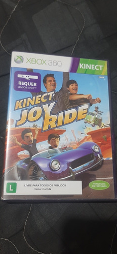 Jogo Do Xbox 360 Kinect Joy Ride Semi-novo Completo 