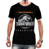 Camisa Camiseta Jurassic Park World Filme Arte Envio Hoje 02