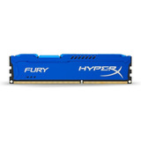 Memoria Ram 4gb Kingston Hyperx Fury 1866mhz Ddr3 Cl10 Dimm -blue (hx318c10f/4)