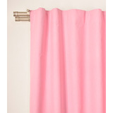 Cortinas Black Out Rosa Para Dormitorio O Playroom Cubritiva