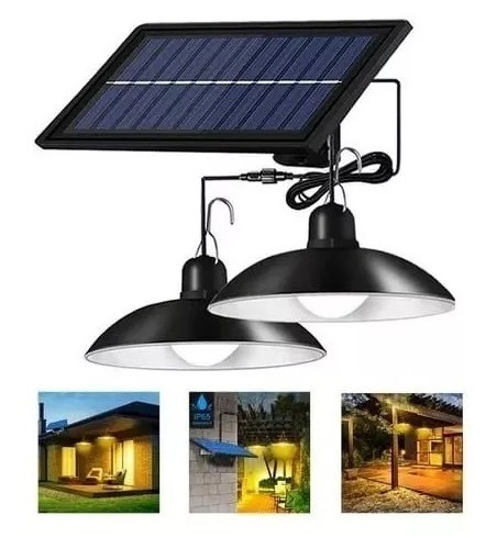 Lamparas Led Solar Colgante C/ Control Y Panel/707-2