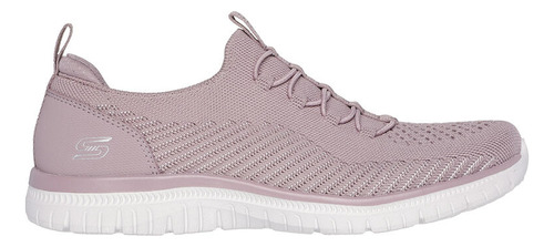 Tenis Skechers Mujer Virtue Twilight Sneakers Comodos Rosa 