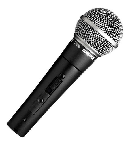 Micrófono Dinámico Vocal Shure Sm58s, Switch On/off