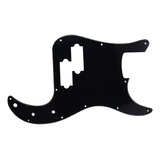 Pickguard Para Rascar Bajo Negro De Una Sola Capa Con 11 Ori