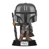 Funko Pop! Star Wars The Mandalorian Se Full Body Chrome 