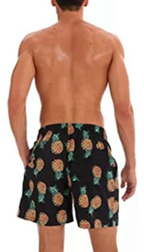 Traje De Baño De Pantalones Cortos Playa Casual Para Hombre