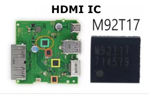 M92t17 Ic Chip Controlador Hdmi Para Dock De Nintendo Switch