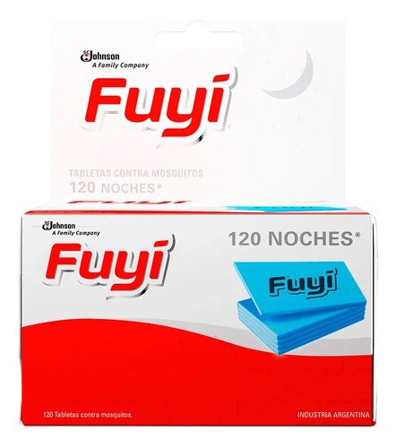 Tabletas Contra Mosquitos Fuyi 120 Noches