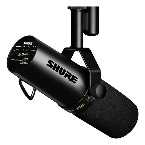 Microfone Vocal Dinâmico Com Pré Amplificador Shure Sm7db