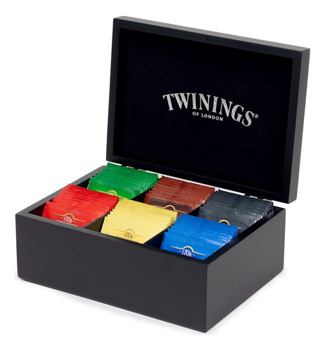 Caja Madera Té Twinings Con (60 Bolsitas) Envío Gratis