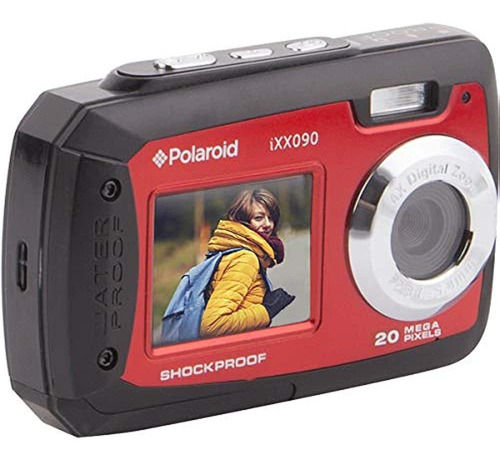 Polaroid Ixx090 Doble Pantalla Shock Y Cámara Digital Resist