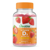 Lifeable Vitamina D3 10000 Ui  Suplemento Gomoso De Gran Sab