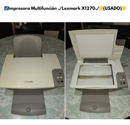 Impresora Multifunción Lexmark X1270(usado)
